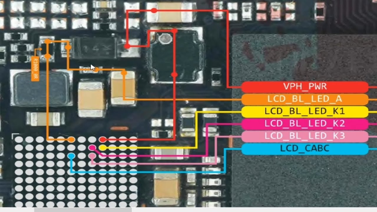 Redmi 6 Pro Display Light jumper solution | redmi 6 pro display problem solution