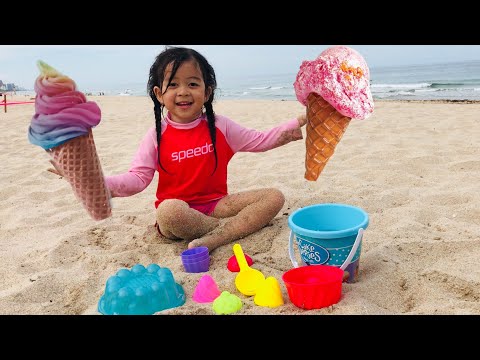 Ice Cream For Sale Funny Pretend Play | Baby Playful