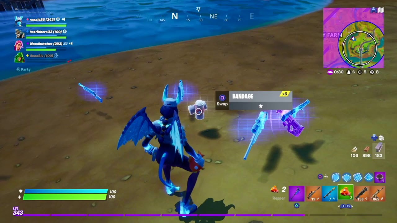 Fortnite Health Bar Template