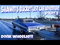 Shawn's Bucket List Car Adventure Part 2: Big Wheel Racing at Silver Dollar Raceway...Yankin' 26's!