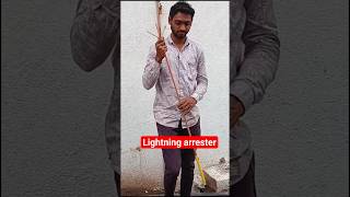 lightning arrestor #electrical #electrician #home #rajkot #solar #lighting #solarrepair