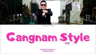 PSY (싸이) - Gangnam Style (강남스타일) [Colour Coded Lyrics Han/Rom/Eng]