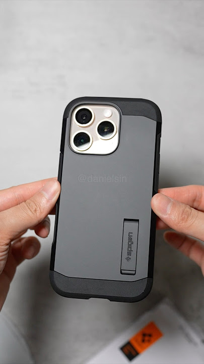 Spigen Tough Armor T - iPhone 16 Pro Camera Capture Protection!