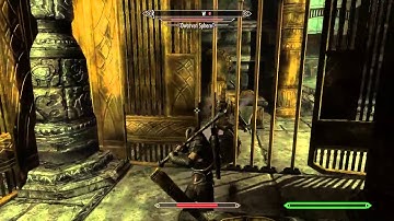 Tricking a Dwarven Sphere - The Elder Scrolls V: Skyrim