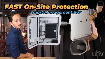 Deploy CCTV anywhere in under 3 hours - Uniview Smart Management Box | SMBOX01-R-US