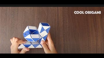 HOW TO MAKE A SNAKE CUBE TOILET