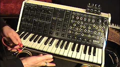 The Korg MS-20: Patch Panel Part 1 (HQ)