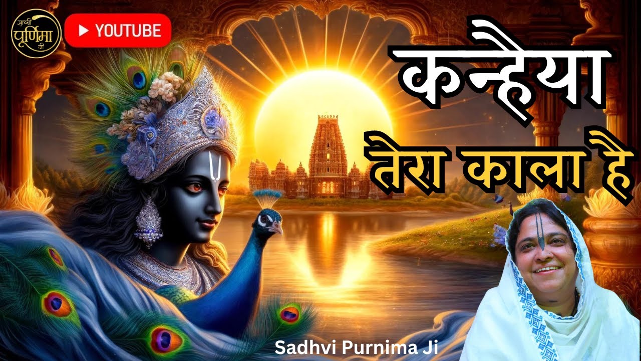 सुन ओ कृष्ण की माँ कन्हैया तेरा काला है | Krishna Most Popular Bhajan | Sadhvi Purnima Ji