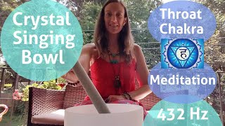 Relaxing Crystal Singing Bowl Meditation (No Talking) for Stress Reduction & Anxiety Relief | 432 Hz