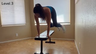 Lateral Bench Jumps + Modifications