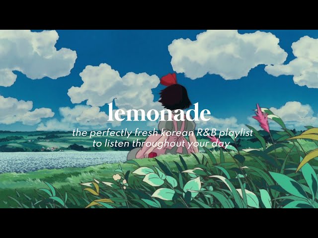 lemonade | feel-good summer krnb/chill playlist (jay park, crush, pH-1, etc.) class=