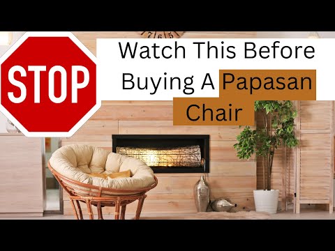 Wideo: Meble krajobrazowe: krzesło Papasan