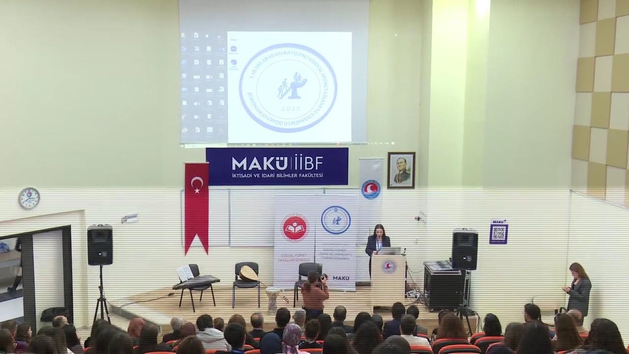 1. Sosyal Hizmet Lisans ve Lisansüstü Uluslararası Öğrenci Kongresi Açılış Konuşmaları