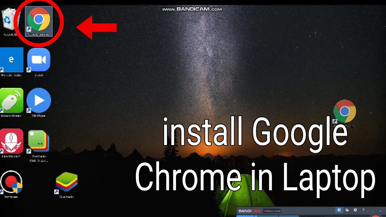 how to download google chrome on laptop