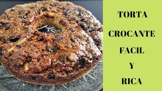 TORTA CROCANTE FÁCIL Y RICA / RECETA PASO A PASO