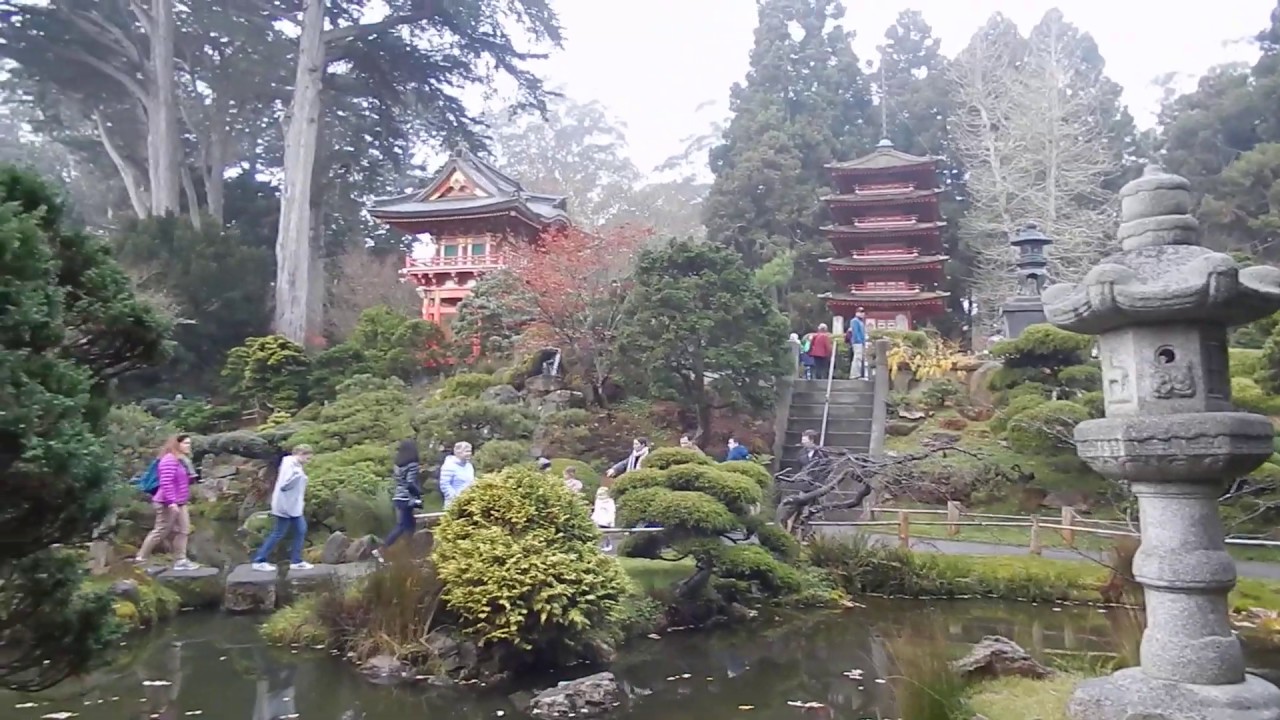 Japanese Tea Garden in San Francisco, California 2017 part 2 - YouTube