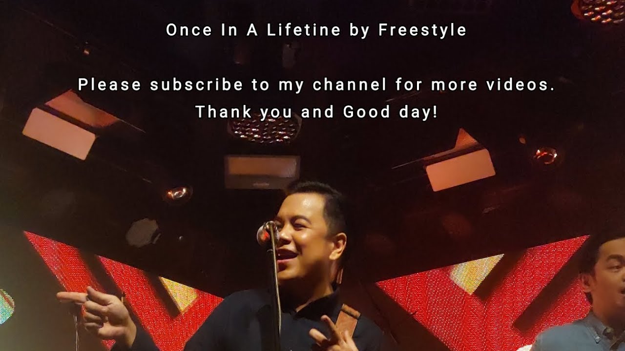 #Freestyle - Once In A Lifetime (Live Performance)