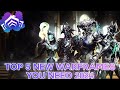 Top 5 new warframes you need 2024  warframe