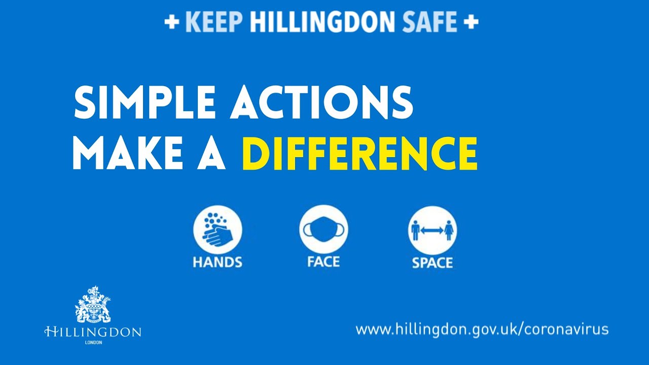 Keep Hillingdon safe Hands, face, space YouTube