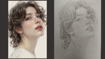 41# How to Draw a Portrait for Beginners: Step-by-Step Process A Unique & Simple Method