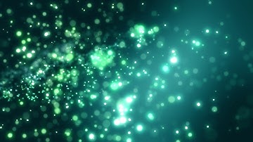 light green particle background loop animation - Download Stock Footage