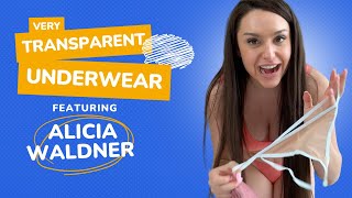 Transparent Underwear are so Cute to Try-On