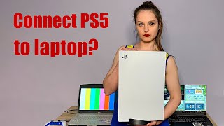 What happens if you connect PS5 to a laptop? Crazy experiment 🤣