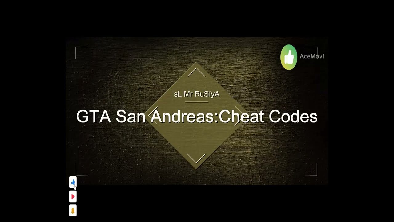 GTA San Andreas List of Cheat Codes for PC and Laptop - GTA San