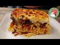 Pastitsio  lasagne grecque