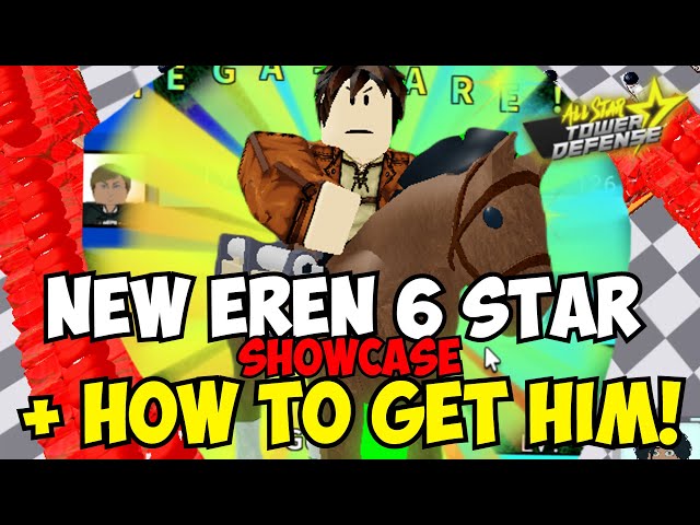 NEW LEGENDARY* Eren Showcase in Ultimate Tower defense Roblox, Eren  Showcase