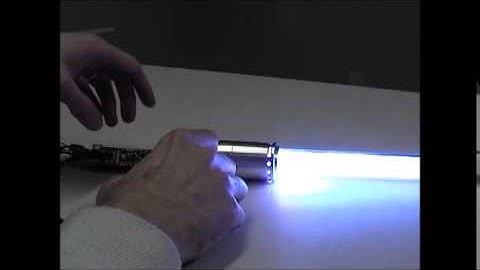 Arduino Lightsaber Mk II PowerTest