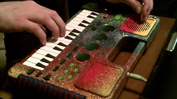 Circuit bent Barbie Keyboard