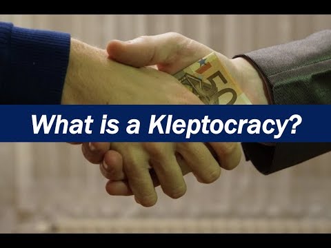 Video: Kleptokrasie is Wat is kleptokrasie?