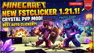 New FastClicker | CrystalPvP | 1.21.11 | Minecraft MODS✔🎁🐱‍🏍