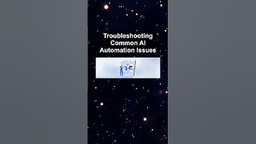 Troubleshooting Common AI Automation Issues #ai #artificialintelligence #machinelearning #aiagent