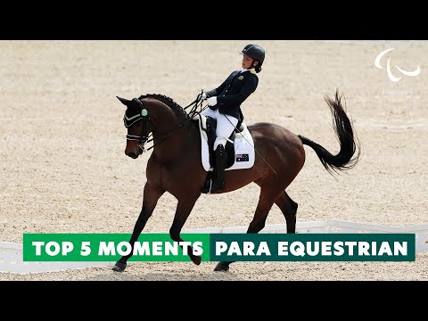 The Best of Para Equestrian | Top 5 Moments from Equestrian | Paralympic Games