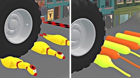 ▶️  Wheel Smash !! Satisfying and Relaxing video game