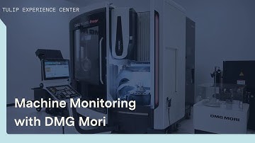 Real-Time Machine Monitoring with a Tulip HMI