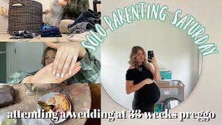 SOLO parenting Saturday and attending a wedding at 33 weeks pregnant!! by Jen Stone 1,584 views 1 month ago 18 minutes