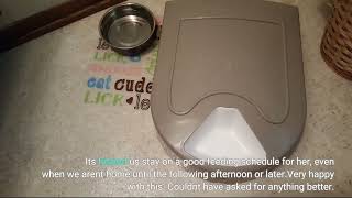 PetSafe 5 Meal Programmable Pet Food Dispenser, Automatic Dog and Cat Feeder - Review