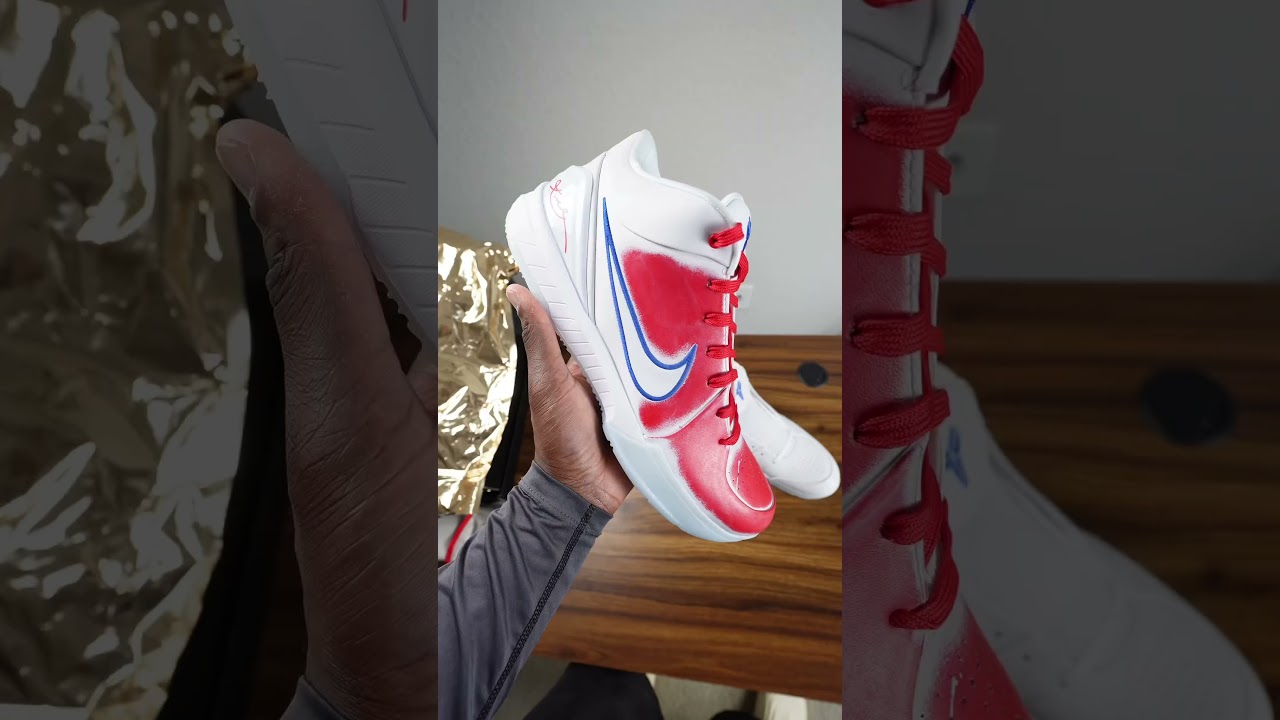 Kobe 4 Protro Draft Pack “LA Clippers Color Change ! #nike #kobe