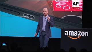 Amazon CEO Jeff Bezos unveiled the company's first and long-awaited smartphone Wednesday years after