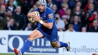 Shane Jennings Try From Brian O'Driscoll Offload - Ulster v Leinster 2nd May 2014