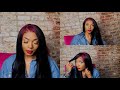 Amazing!!! Arrogant Tae Inspired Red Roots Trend Pre-made Lace Front Wig| Beauty Forever Hair