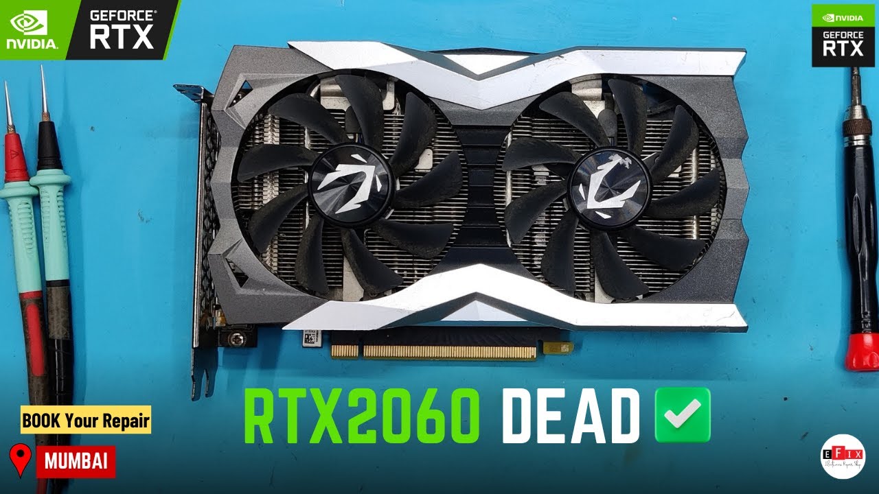 RTX2060 Dead Repair | PC Does Not Turn On When GPU Installed