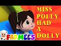 bỏ lỡ polly đã có một dolly | bài hát cho trẻ em | Kids Song | Baby Rhymes | Miss Polly Had a Dolly