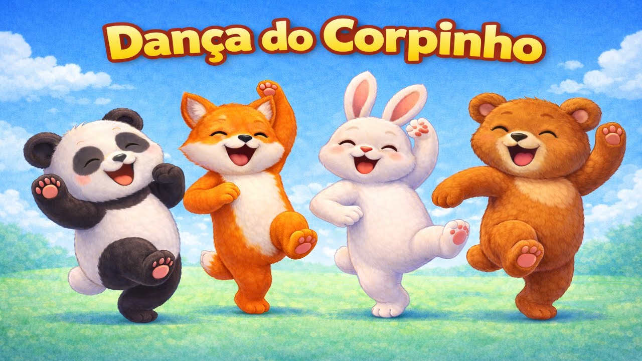 Música Infantil Para Mexer o Corpo - Dança do Corpinho