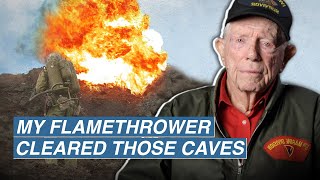 Flamethrower COMBAT on IWO JIMA with a WWII MARINE | Don Graves by American Veterans Center 337,603 views 2 months ago 22 minutes