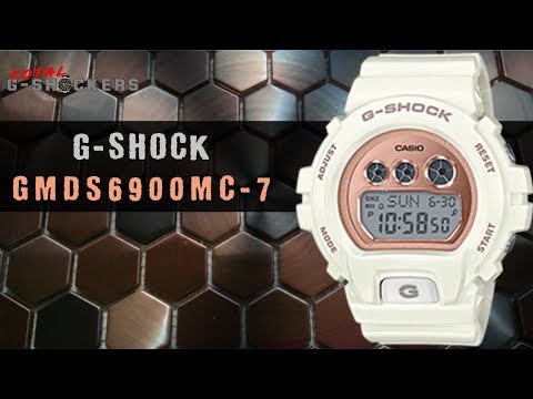 Women&rsquo;s Casio G-Shock GMDS6900MC-7 | G Shock S Series 6900 White Top 10 Things Watch Review