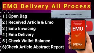 Emo delivery full process | Darpan Android Application Emo delivery kaise kare #EmoDelivery screenshot 3